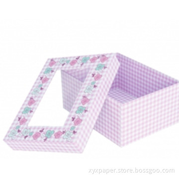 Paper Gift Box with Window/Display Box